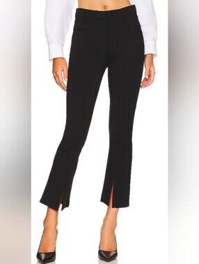 Pistola Lennon Night Out High Rise Bootcut Front Slit Ankle Ponte Pants Sz 27